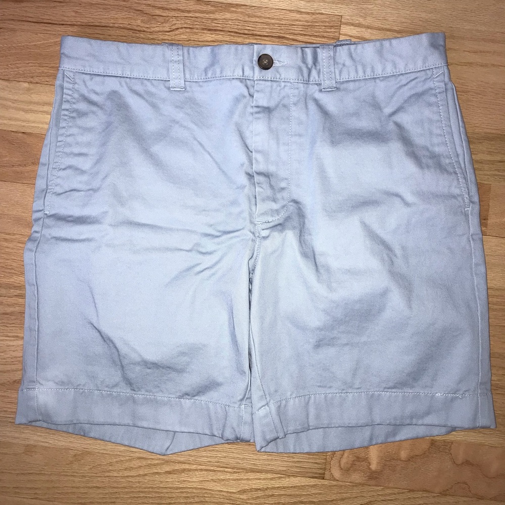 J. Crew Light Blue Chino Shorts Size 32